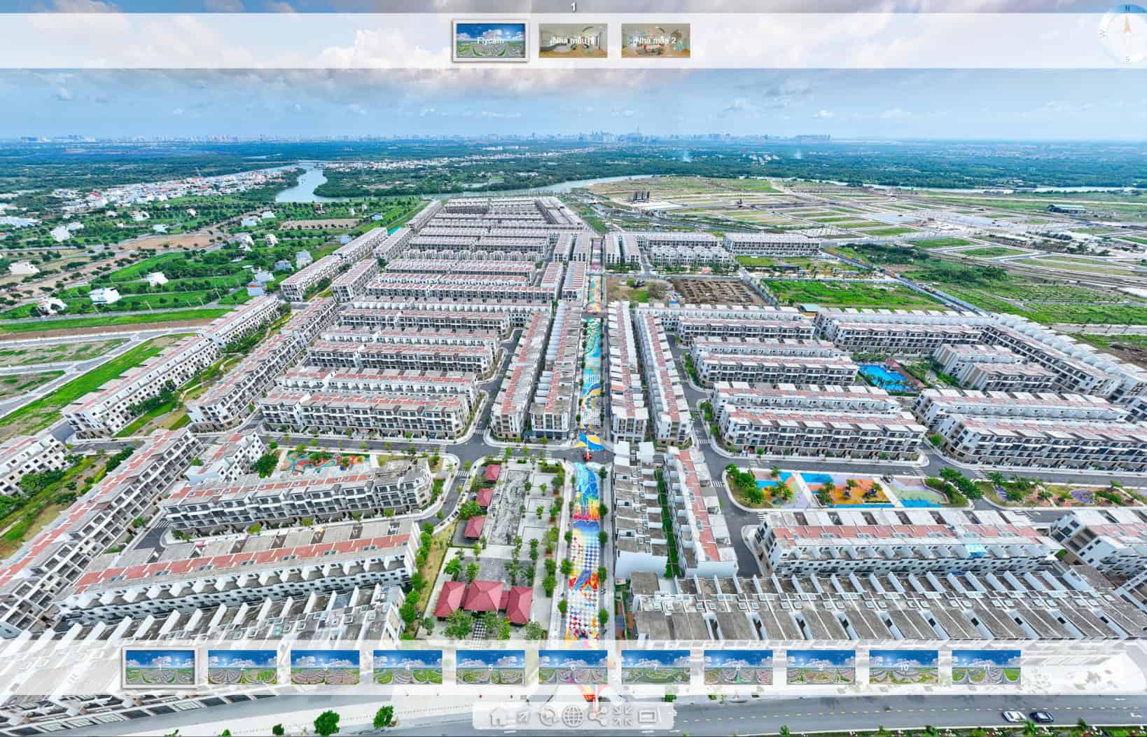 Hình ảnh T&T City Millennia view 360 độ cập nhật tiến độ thực tế.