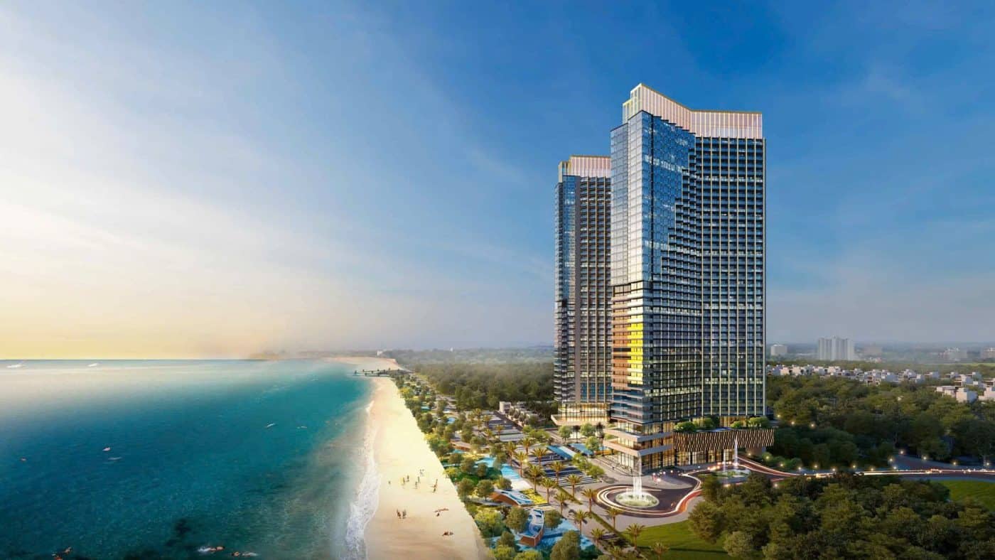 Phối cảnh tổng thể dự án căn hộ Solina Vũng Tàu.