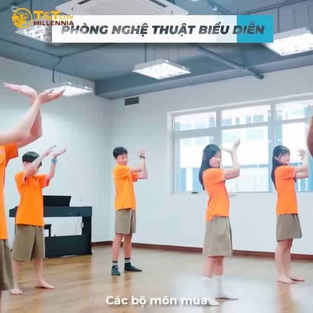 Phòng nghệ thuật biểu diễn trường học liên cấp T&T City Millennia