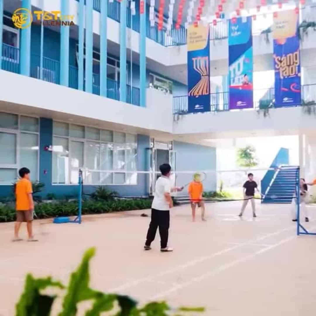 Sân thể thao trường học nội khu T&T City Millennia